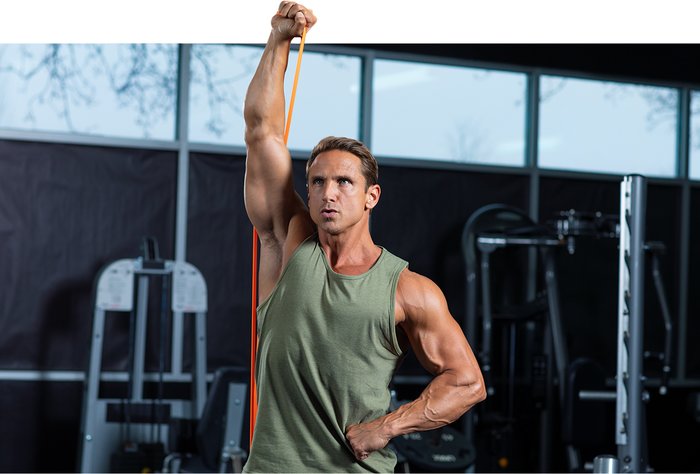 Single-Arm Band Shoulder Press